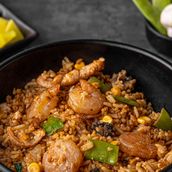 Fried Rice Chicken& Shrimp   
