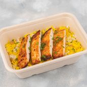 Healthy Grilled Chicken with Rice