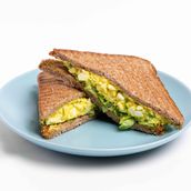 Boiled Egg Sandwich