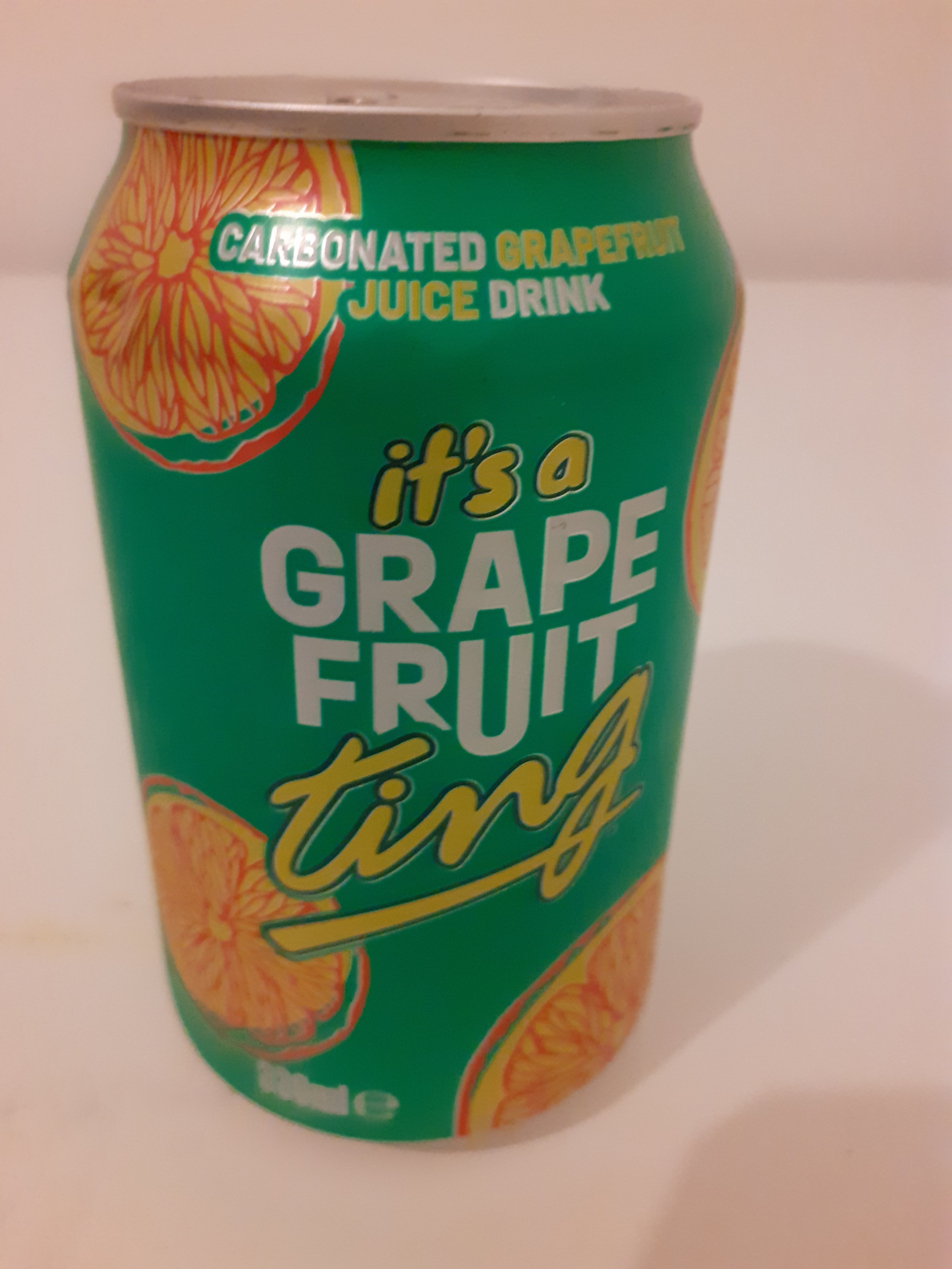 Can drink ting