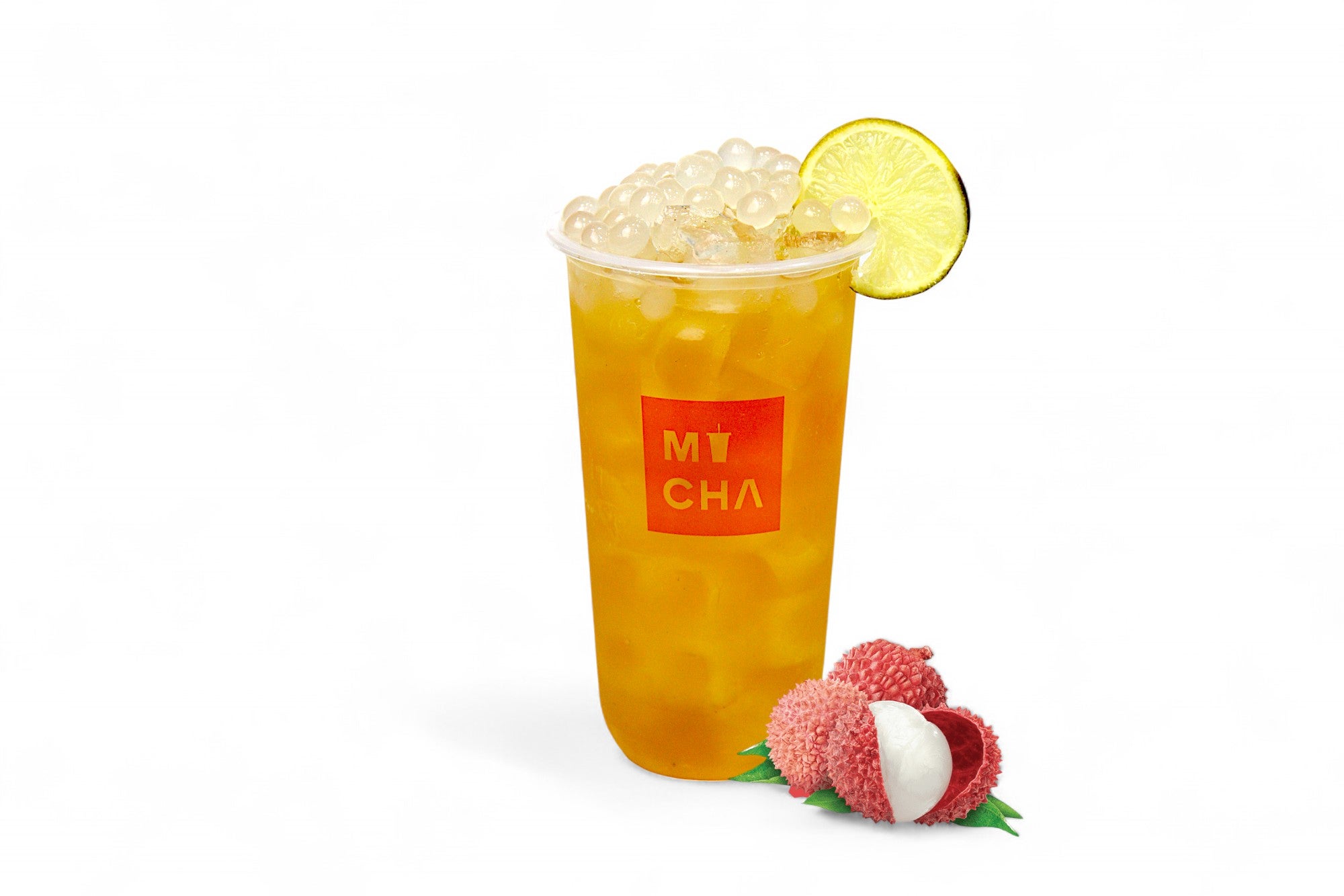 Lychee Fruit Ice Tea荔枝鲜果冰茶