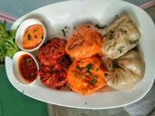 Wow Momo Chicken Platter ( 6 Pcs ) 