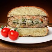 Cheesy Chicken Burger