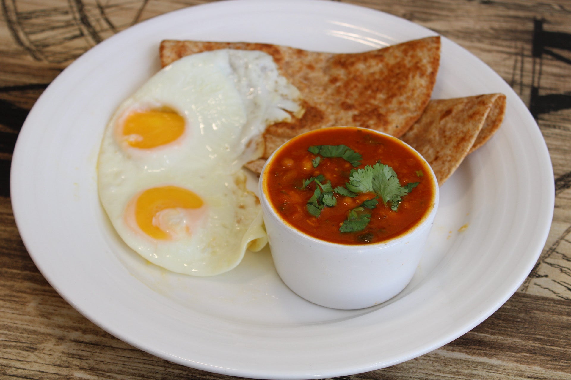 Eggs, Beans, and Sourdough Toast