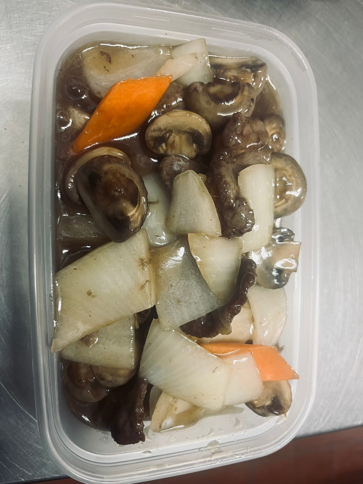 Beef with Mushrooms