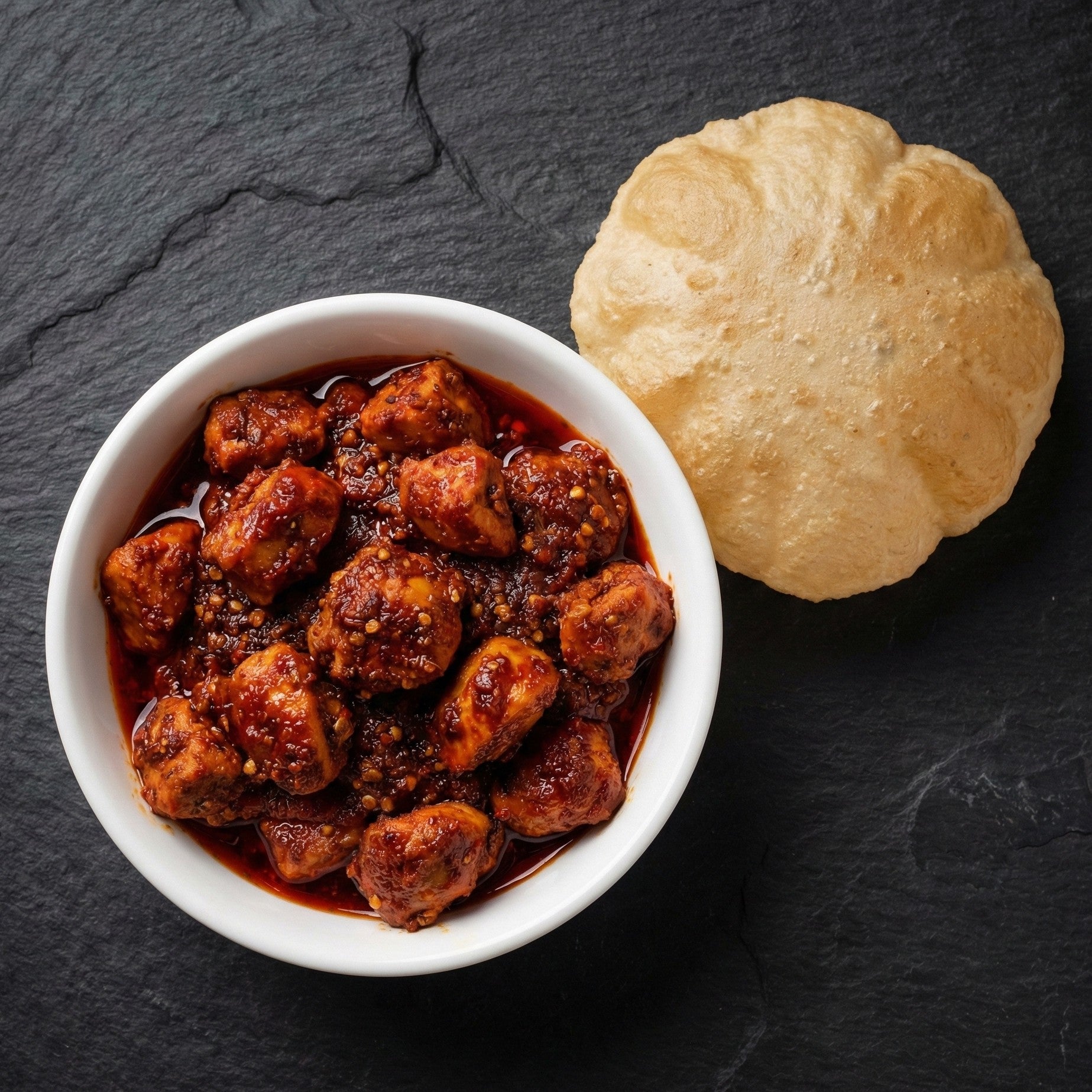 🍢🌶️ Chicken Naga Chat