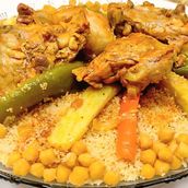 Chicken couscous