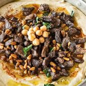 Hummus With Meat