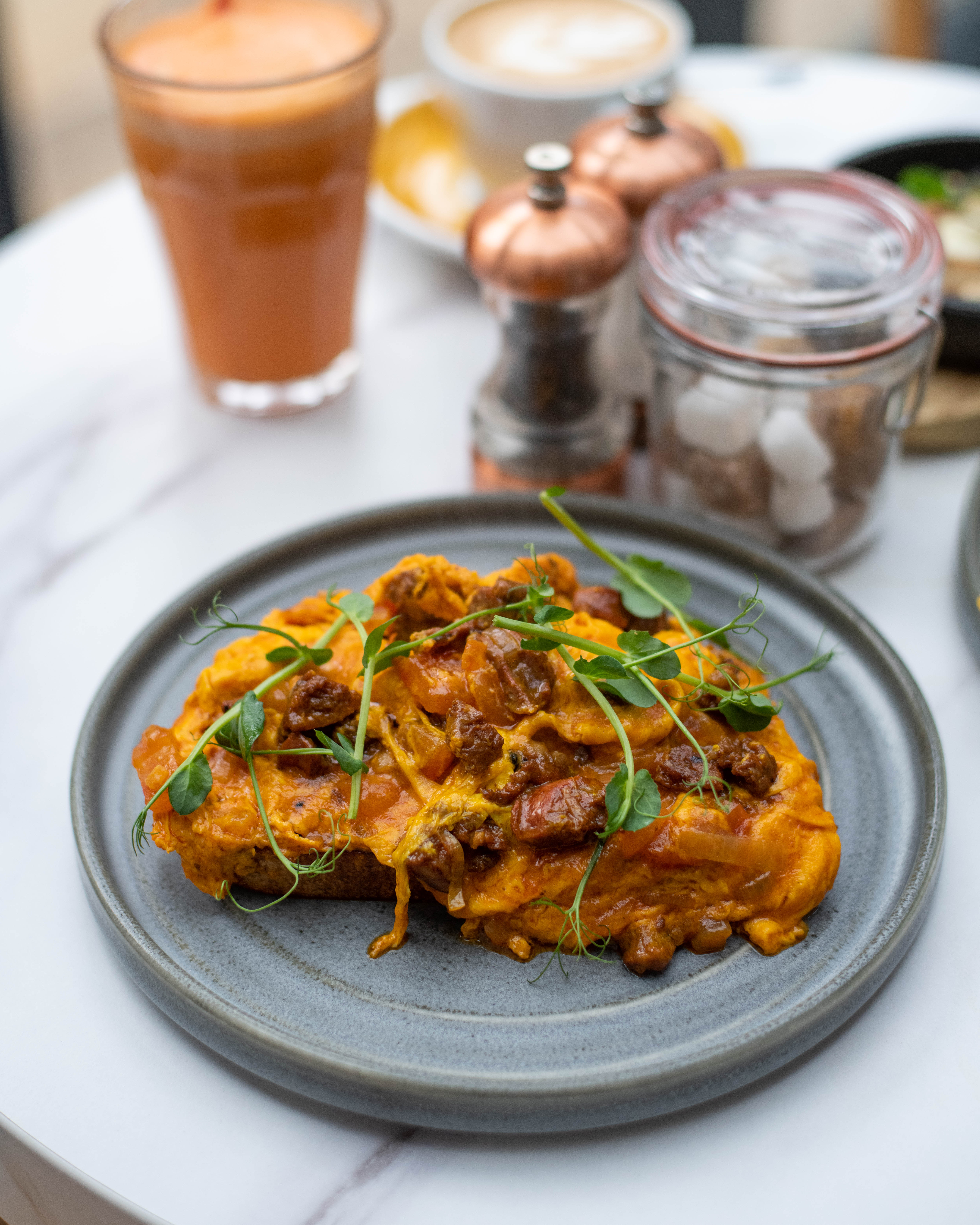 Chorizo Folded Eggs