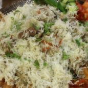 white mutton biryani