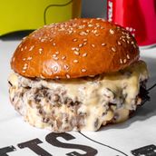 Let's Truffle Mushroom Burger