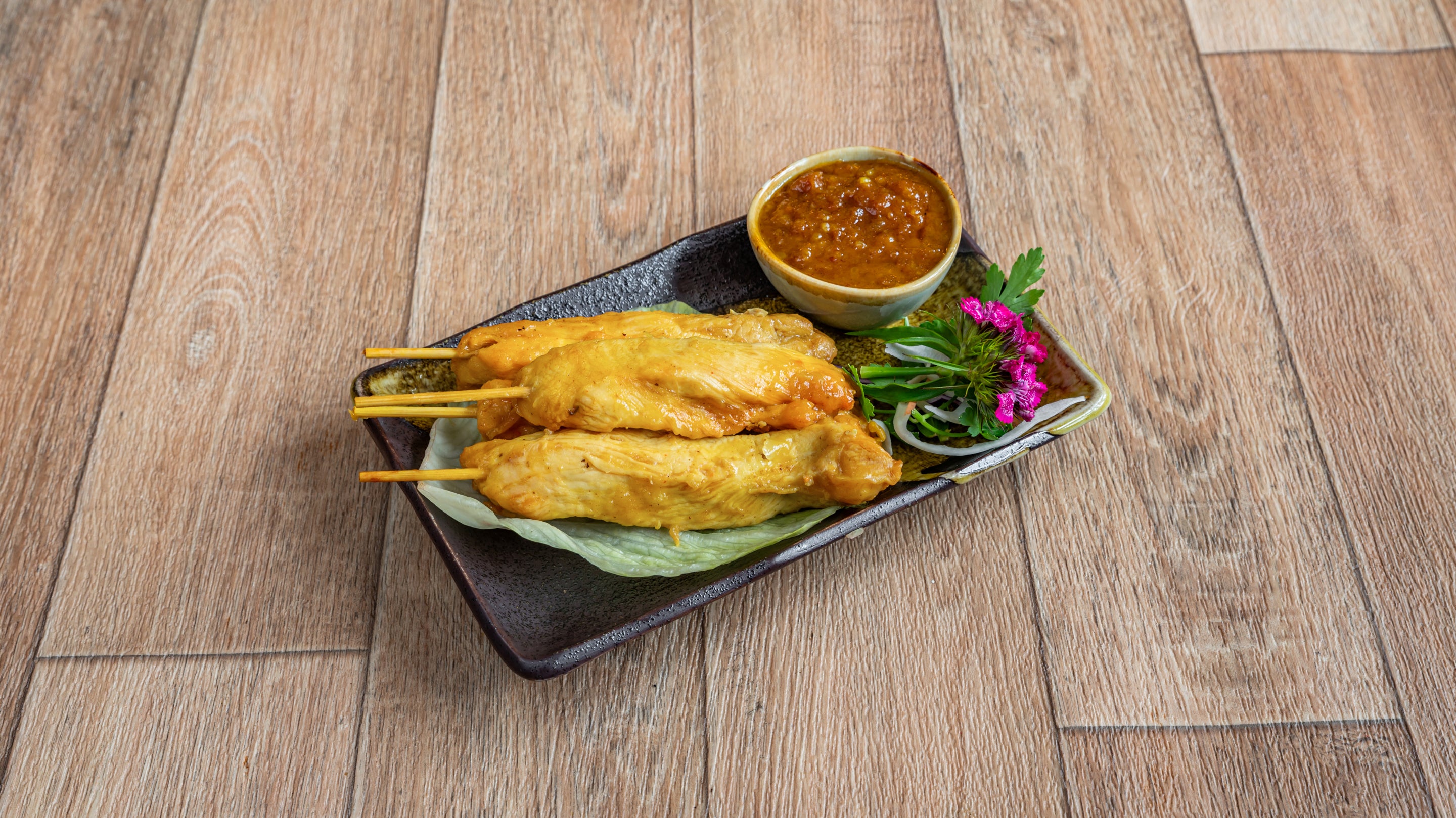 Satay Chicken Skewers 沙爹串鸡