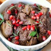 Chicken Liver (Promegranate Dips)