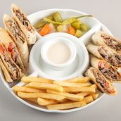 Arabic Meat Shawarma Dish