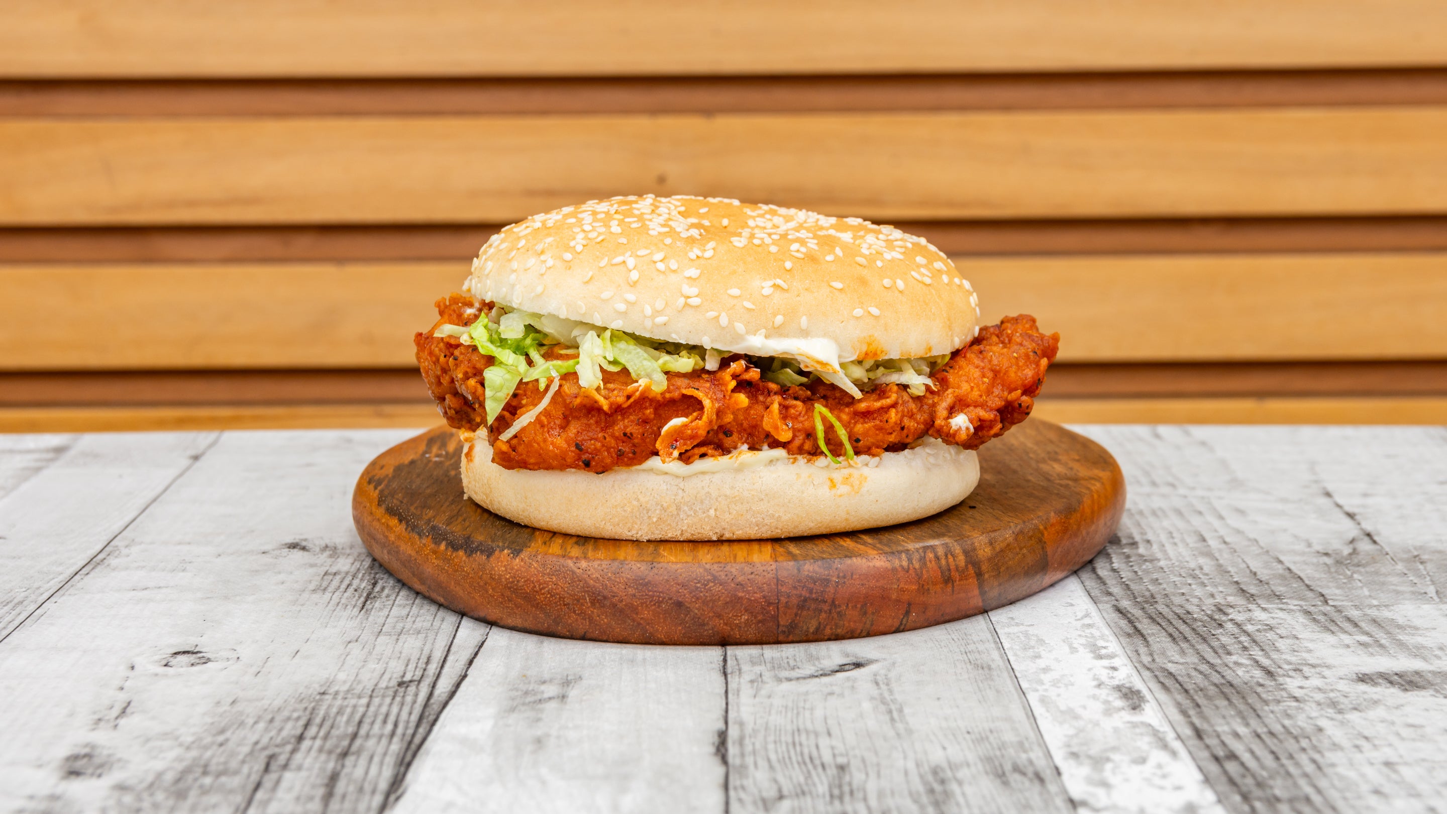 Spicy Dipped Burger
