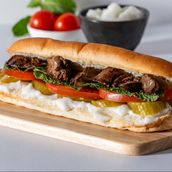 Chicken liver baguette