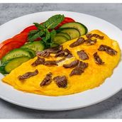Omlet with Meat