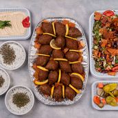  1 Kg of Fried Kibbeh 20 Pcs with Appetizers