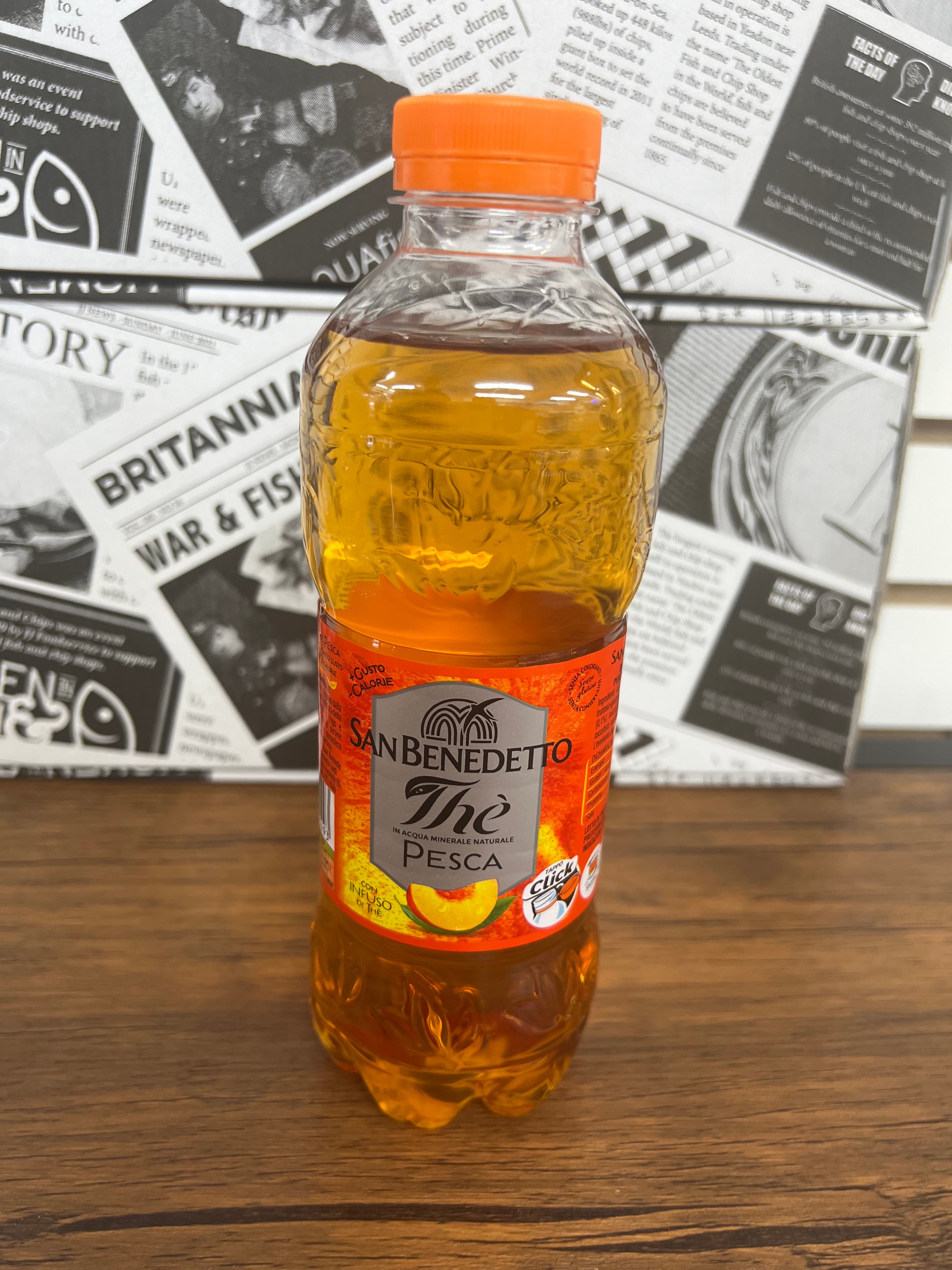 San Benedetto peach tea