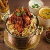 Javaid Bhai Special Chicken Tikka Biryani 