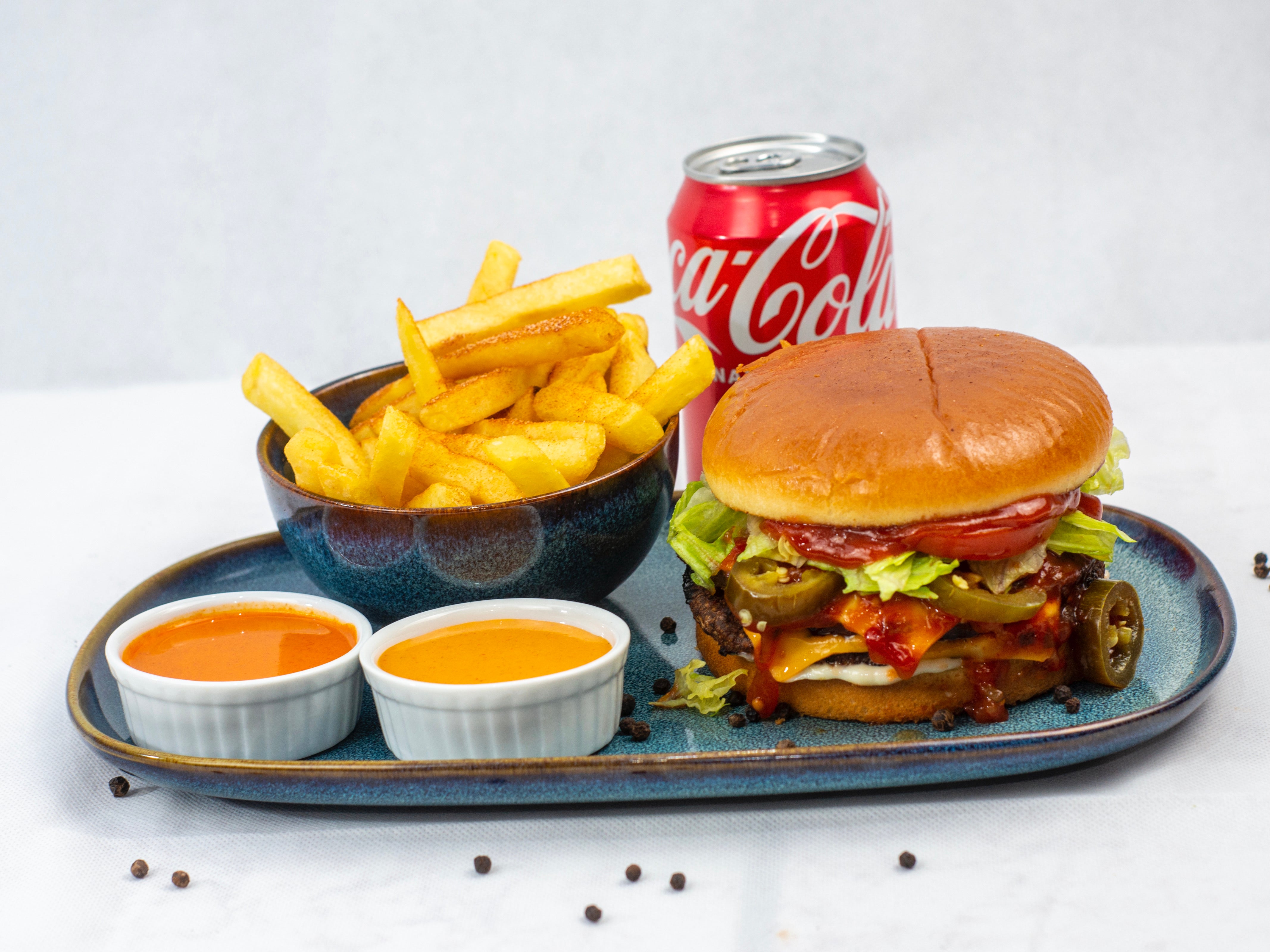Double Fillet Chicken Burger Meal