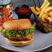 B.L Crunchy Chicken Burger