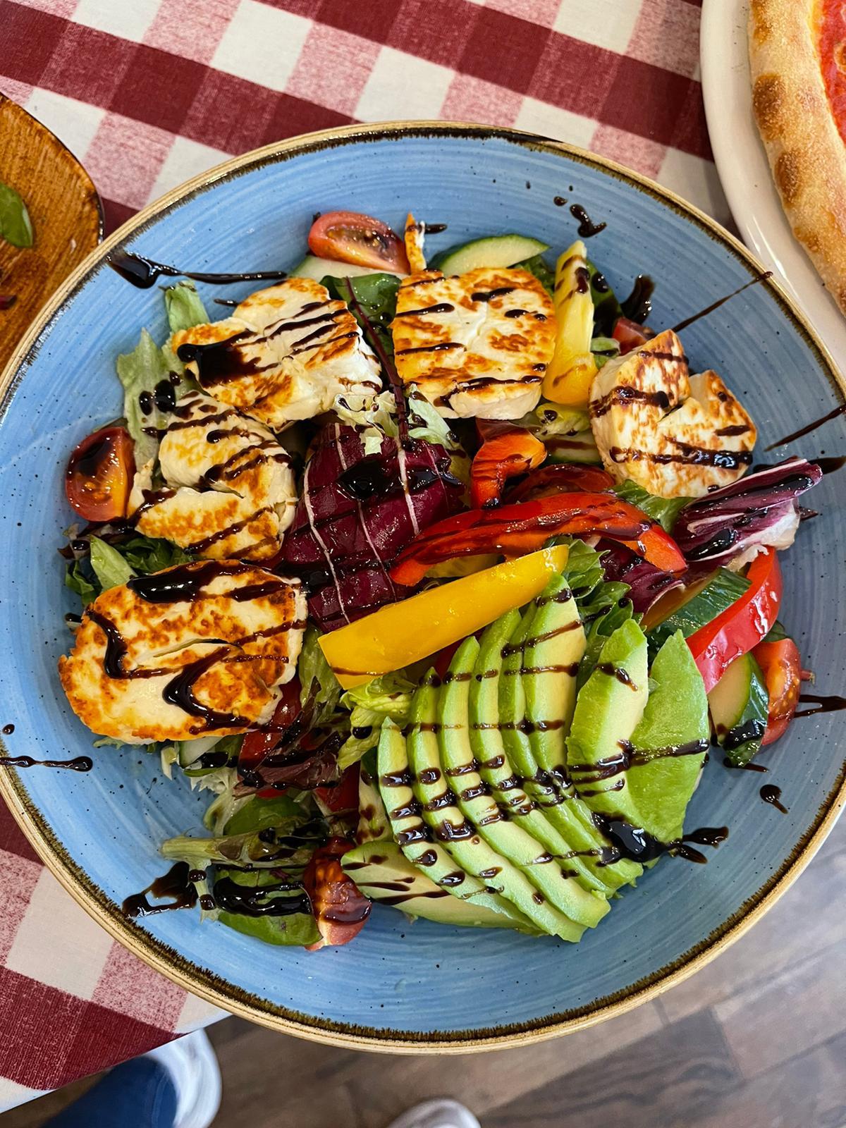 Halloumi Salad