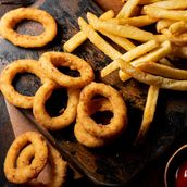 Onions Rings And French Fries Mix 