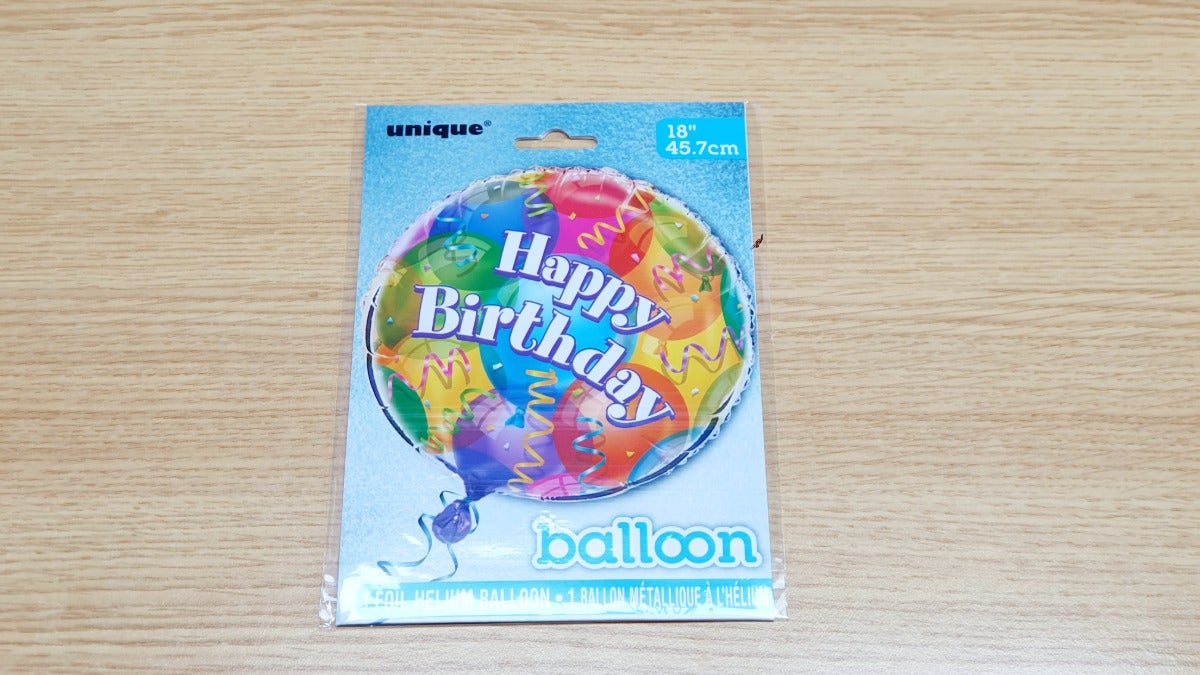 Happy Birthday Foil Balloon