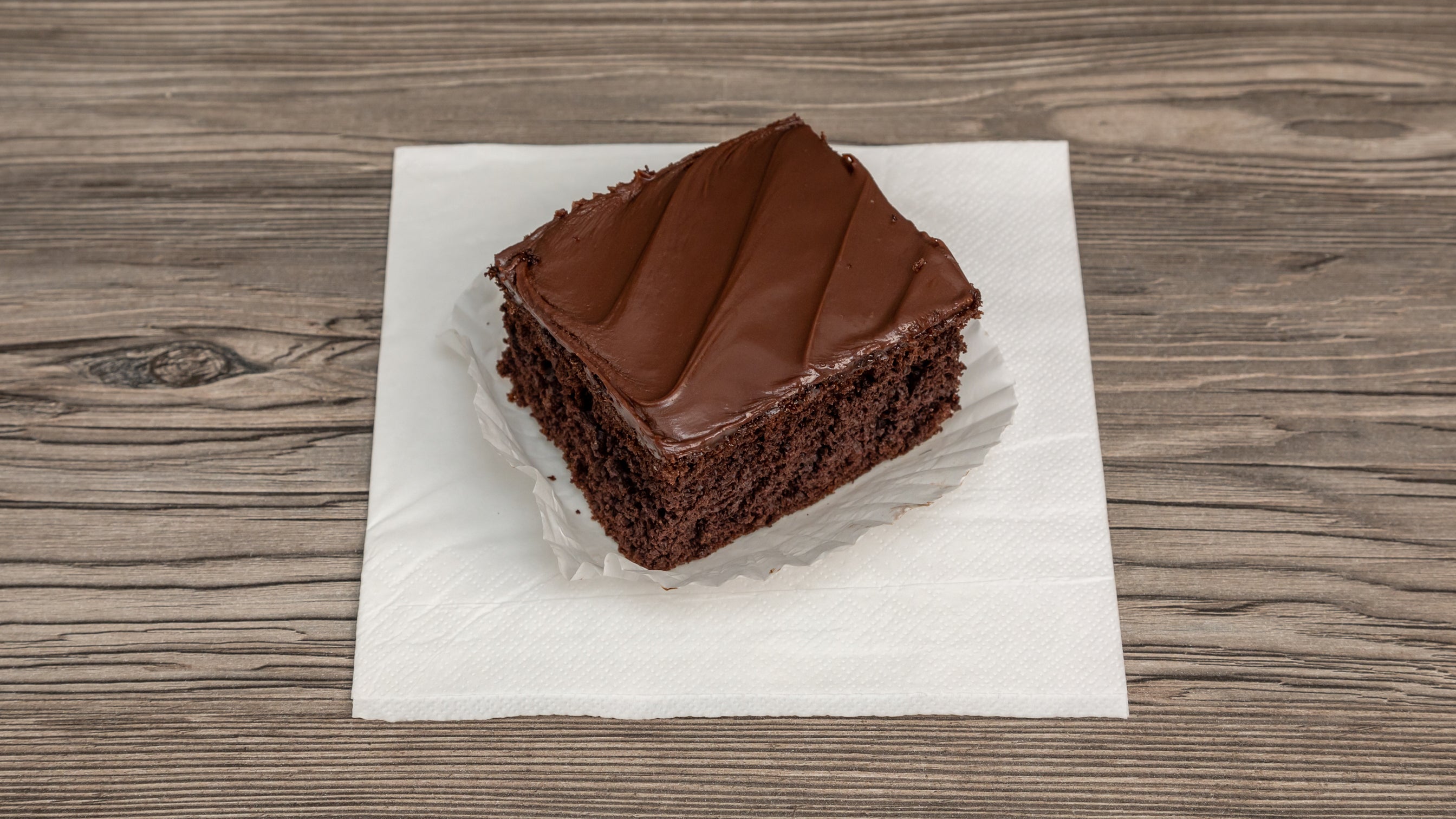 Chocolate Fudge Cake Slice