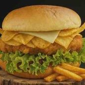 Crispy Oman Burger
