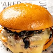 Golden Melt Burger