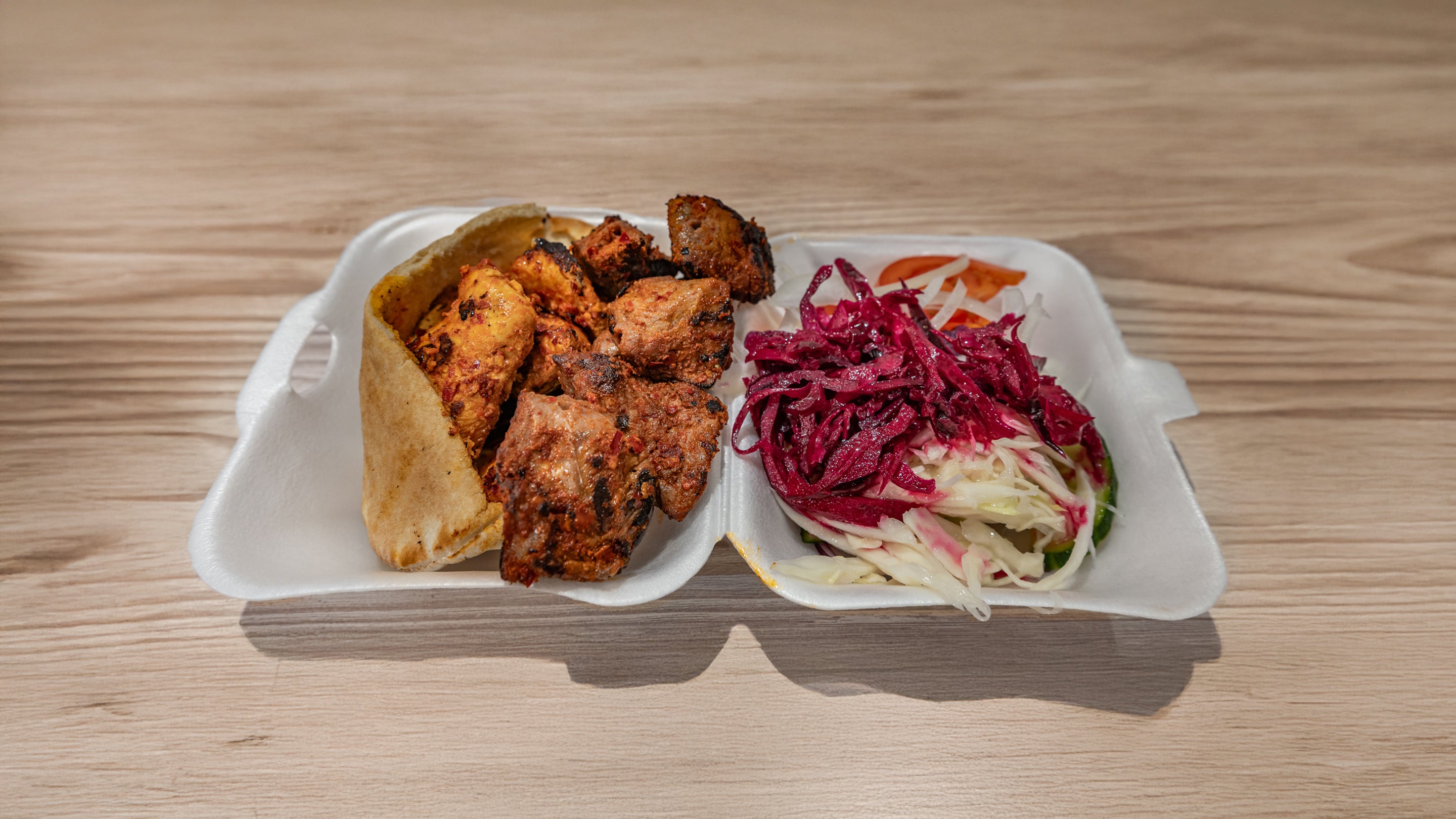 Chicken Shish and Lamb Shish Combo