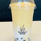 Mango Coconut Boba Drink 500ml