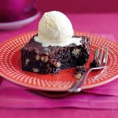 Brownie with Ice Cream