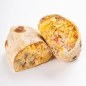 EGG AND BEANS BURITO