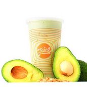 Avocado honey and nuts