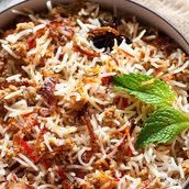 Dum Keema Biryani