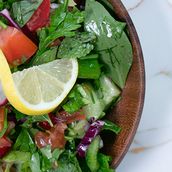 Fattoush Kibbeh Plus