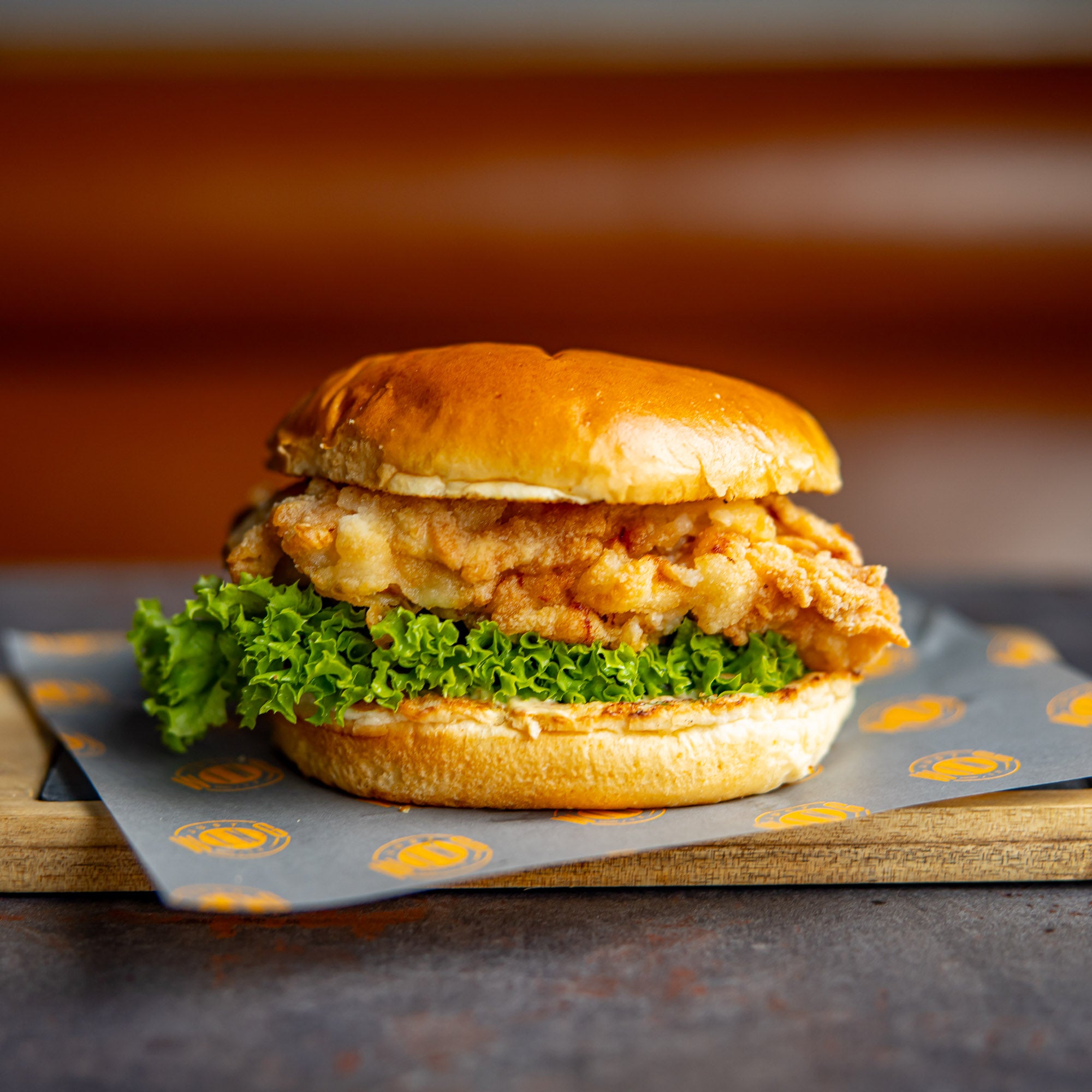 Chicken Strip Burger