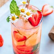 Strawberry mojito