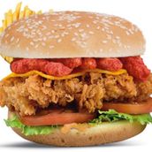 Cheetos Zinger Burger