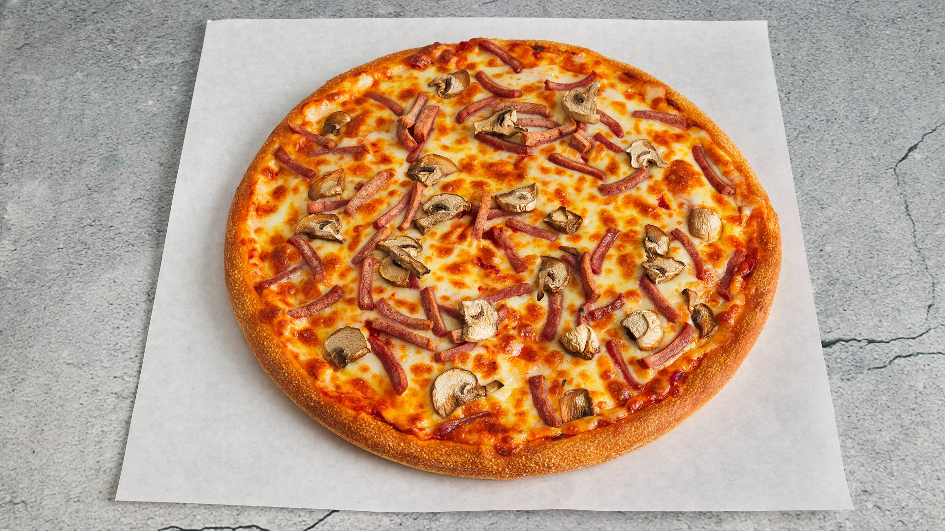 Ham and Mushroom