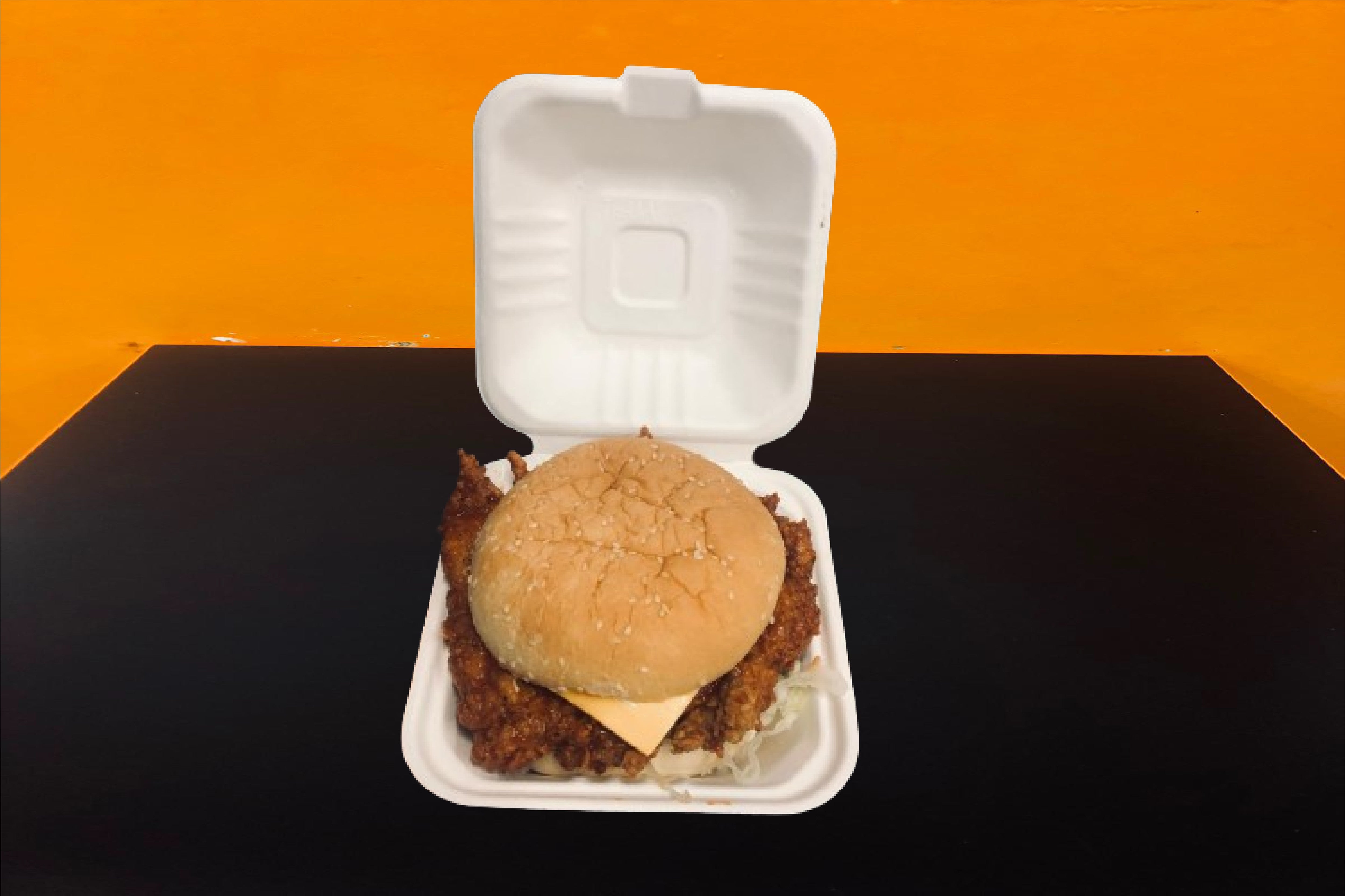 Single Chicken Burger