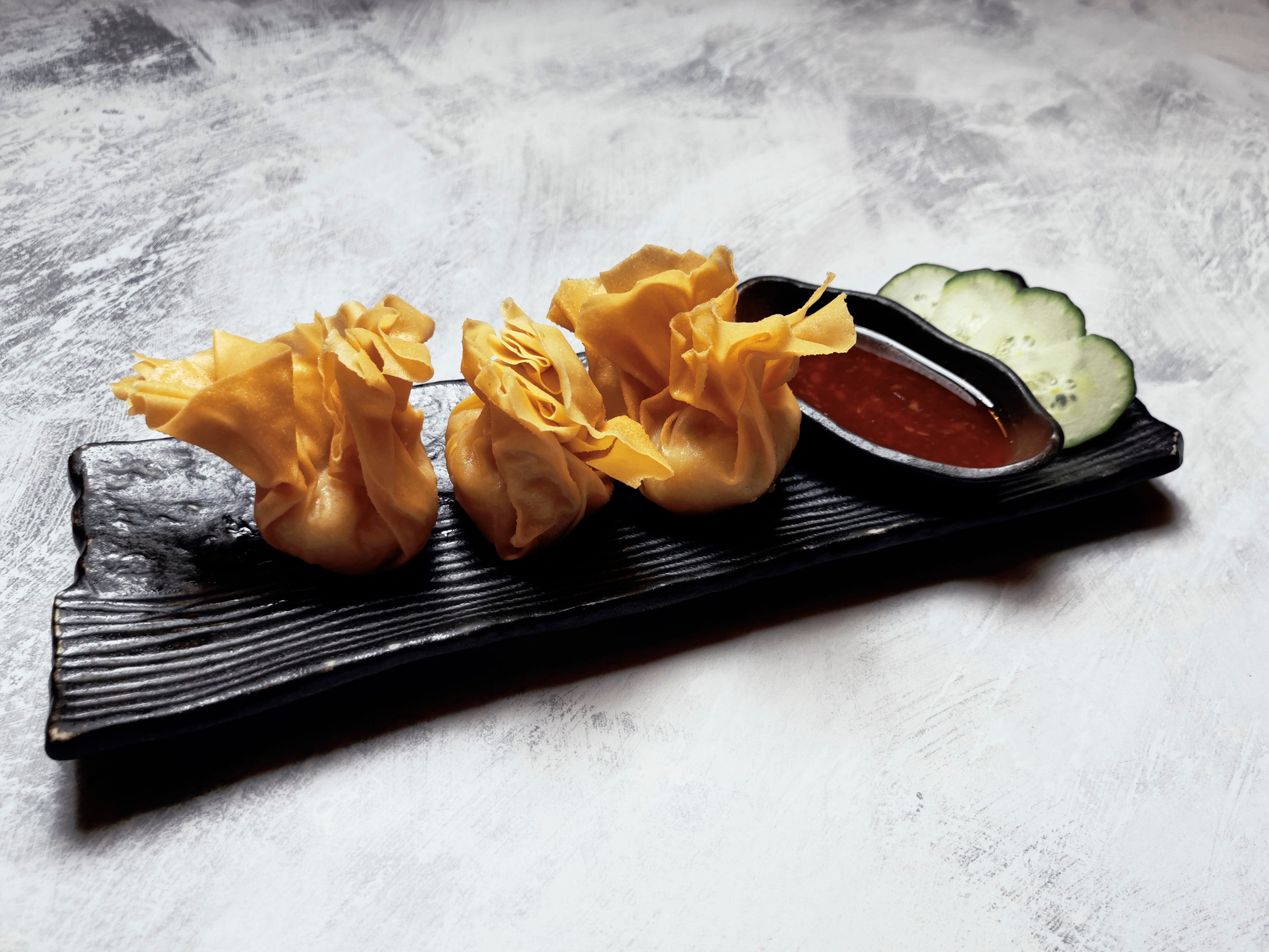 Crispy Prawn & Chicken Parcels