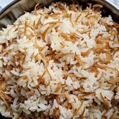 Egyptian Rice With Vermicelli