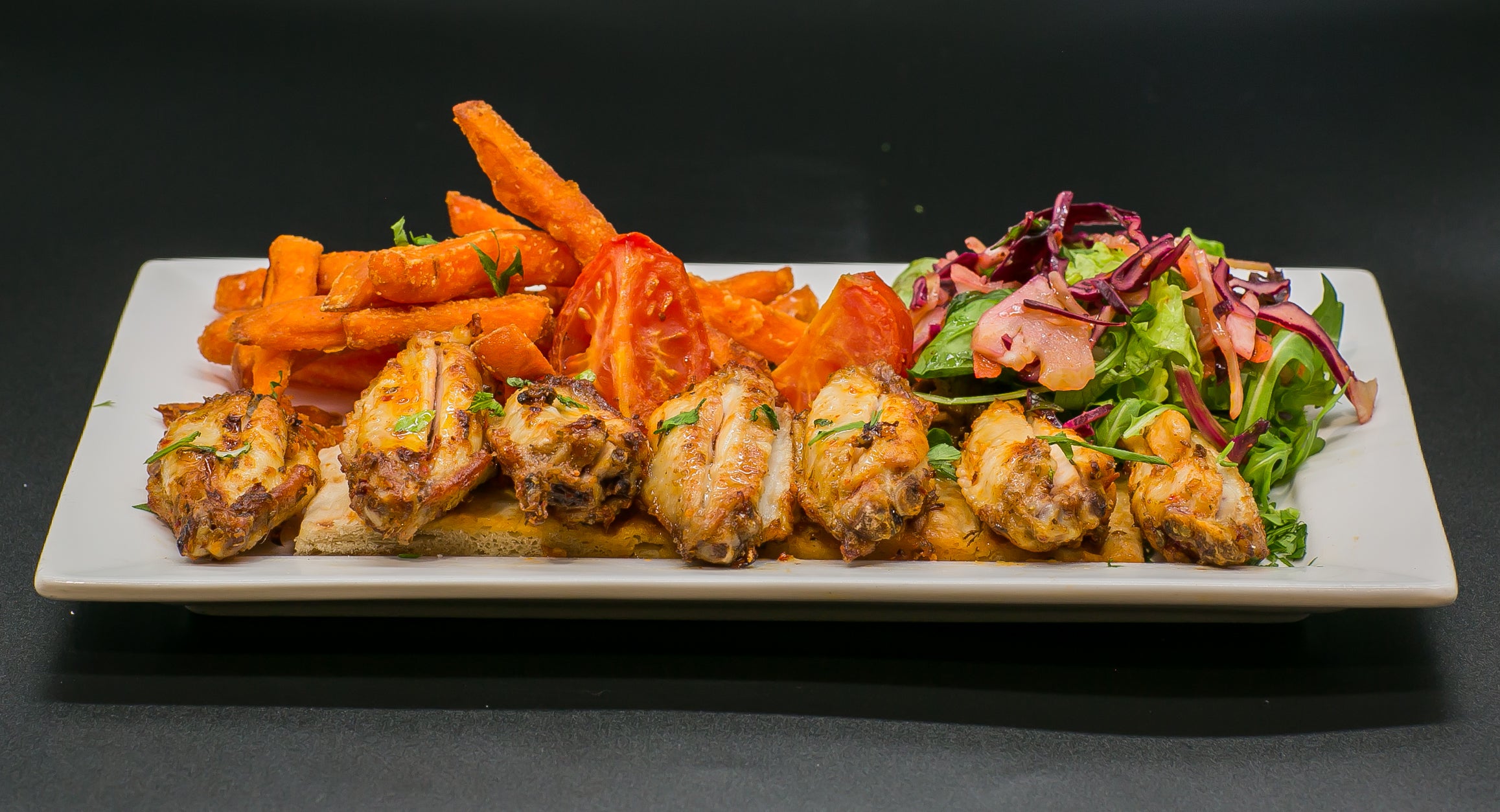 Charcoal Chicken Wings
