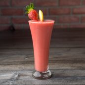Banana & Strawberry With Milk