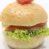 White Bread Chicken Burger