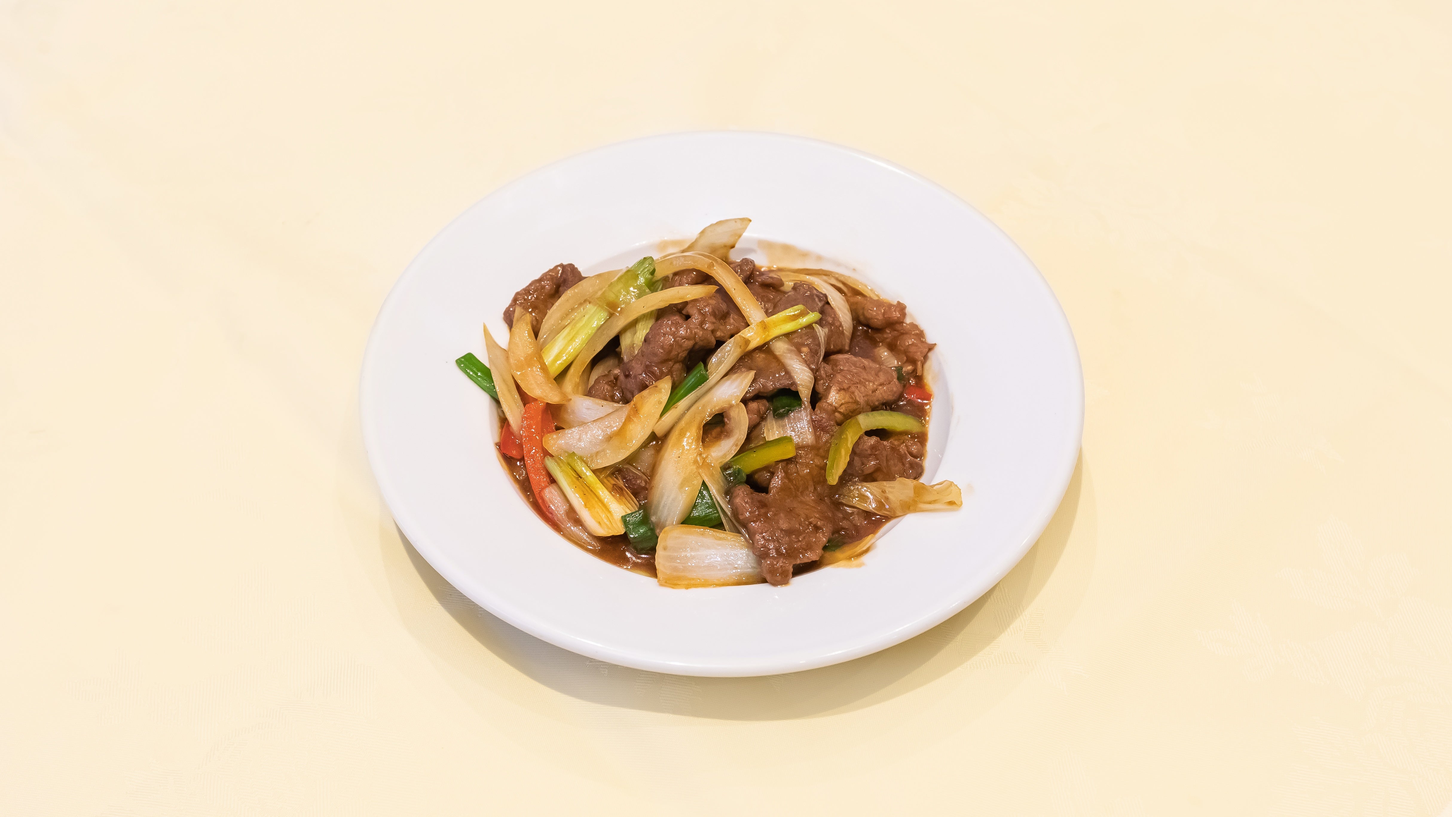 沙爹牛肉Stir Fried Beef with Satay Sauce